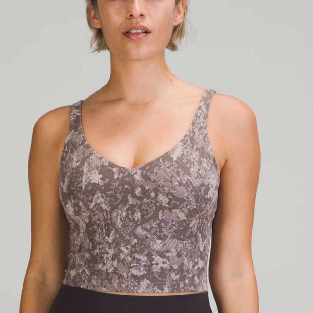 Lululemon Align Tank Top Hideaway Camo Lunar Rock Multi